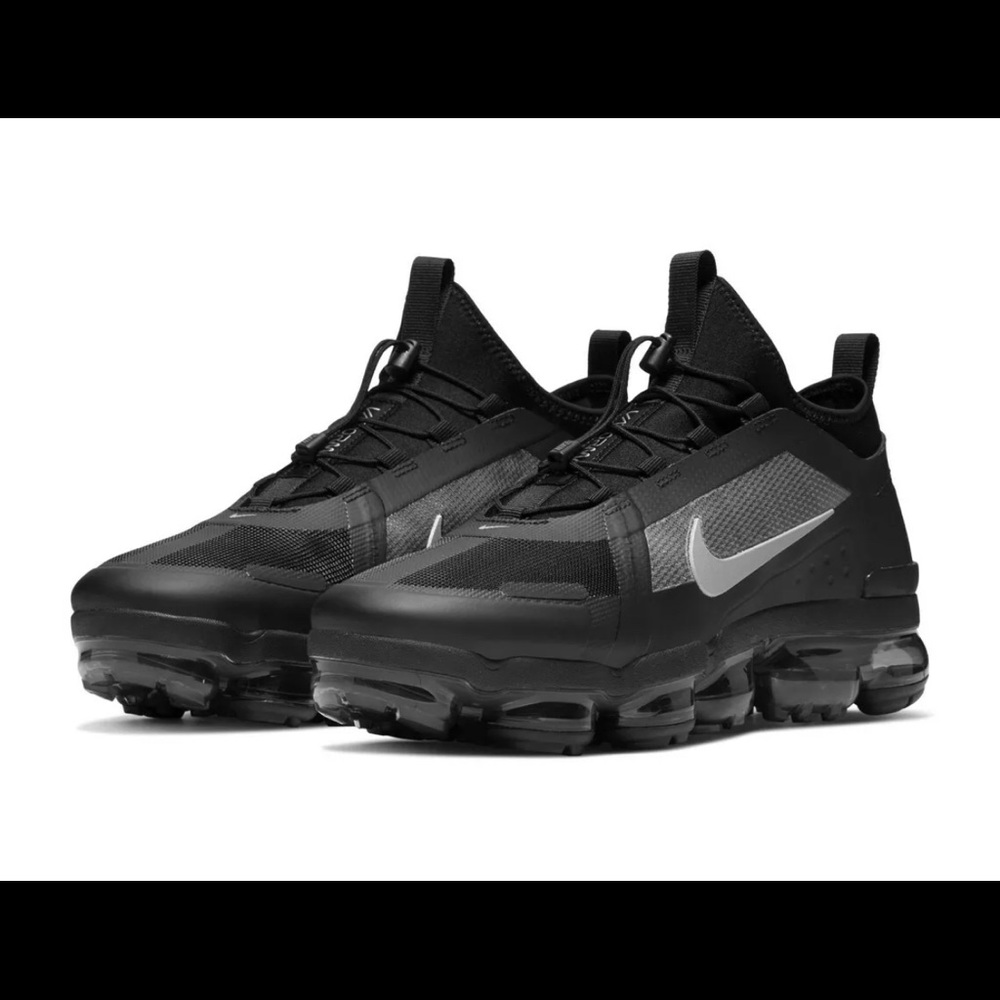Nike Air Vapormax 2019 Utility Black Silver BV6351 - Picture 1 of 8